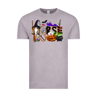 Vintage Zinc Halloween Nurse Vintage Tee - LillyAllenDesigns