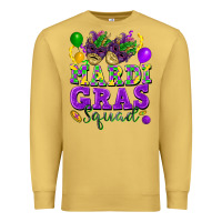 Antique Gold mardi gras squad Premium Sweatshirt - FaDigitalArtStudio