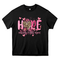 Black hope nobody fights alone Heavy Core Tee - MaliasSmallBusiness