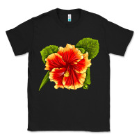 Hawaiian Hibiscus Flower Classic Tee | Teevron