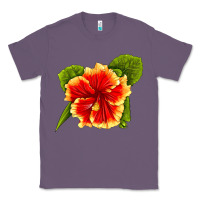 Lavender Hawaiian Hibiscus Flower Classic Tee - LillyAllenDesigns