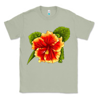 Matcha Hawaiian Hibiscus Flower Classic Tee - LillyAllenDesigns