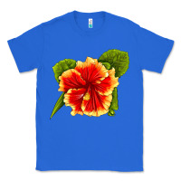 True Royal Hawaiian Hibiscus Flower Classic Tee - LillyAllenDesigns