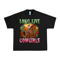 Black long live cowgirls artiststas Urban Heavy Tee - Artiststas