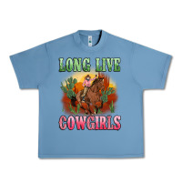 Pebble Blue long live cowgirls artiststas Urban Heavy Tee - Artiststas