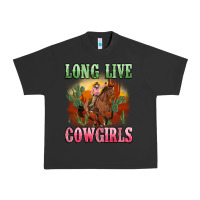 Pigment Black long live cowgirls artiststas Urban Heavy Tee - Artiststas