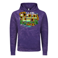 Cloud Purple North Dakota State Map Vintage Hoodie - RanaPortraitStore