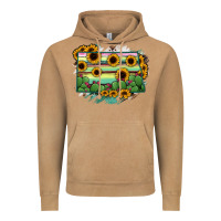 North Dakota State Map Vintage Hoodie | Teevron