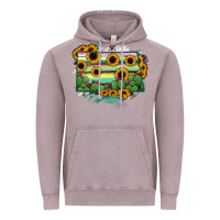 Vintage Zinc North Dakota State Map Vintage Hoodie - RanaPortraitStore