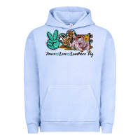 Pigment Grape Ice Peace Love Landrace Pig Urban Hoodie - LillyAllenDesigns