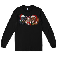 Black christmas heifers Long Sleeve Tee - RanaPortraitStore