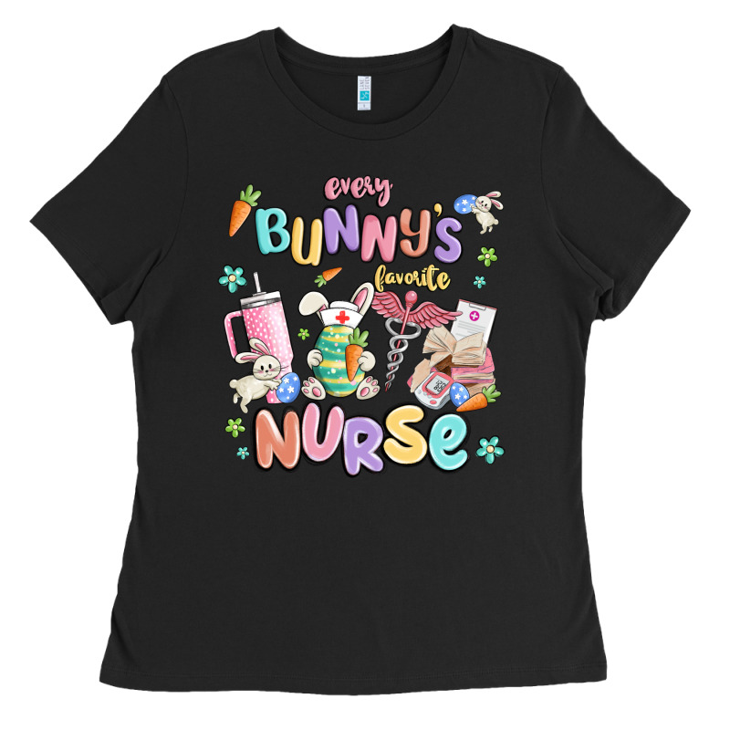 Every Favorite Bunnys Nurse Ladies Tee by MaliasSmallBusiness | Teevron