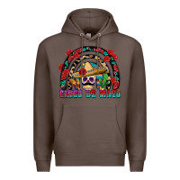 Coffee Cinco de mayo rainbow Premium Hoodie - FaDigitalArtStudio