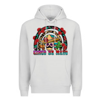 Dove Grey Cinco de mayo rainbow Premium Hoodie - FaDigitalArtStudio