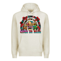 Oatmeal Heather Cinco de mayo rainbow Premium Hoodie - FaDigitalArtStudio