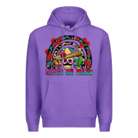 Purple Cinco de mayo rainbow Premium Hoodie - FaDigitalArtStudio