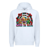 White Cinco de mayo rainbow Premium Hoodie - FaDigitalArtStudio