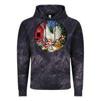 Cloud Black leghorn rooster christmas ornament Vintage Hoodie - LillyAllenDesigns