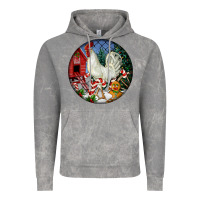 Cloud Rock leghorn rooster christmas ornament Vintage Hoodie - LillyAllenDesigns