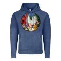 Vintage Denim leghorn rooster christmas ornament Vintage Hoodie - LillyAllenDesigns
