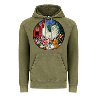 Vintage Olive leghorn rooster christmas ornament Vintage Hoodie - LillyAllenDesigns
