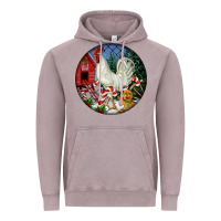 Vintage Zinc leghorn rooster christmas ornament Vintage Hoodie - LillyAllenDesigns