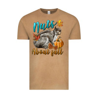 Vintage Camel Nuts About Fall Squirrel Vintage Tee - LillyAllenDesigns