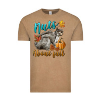 Vintage Coffee Nuts About Fall Squirrel Vintage Tee - LillyAllenDesigns