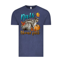 Vintage Denim Nuts About Fall Squirrel Vintage Tee - LillyAllenDesigns