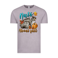 Nuts About Fall Squirrel Vintage Tee | Teevron