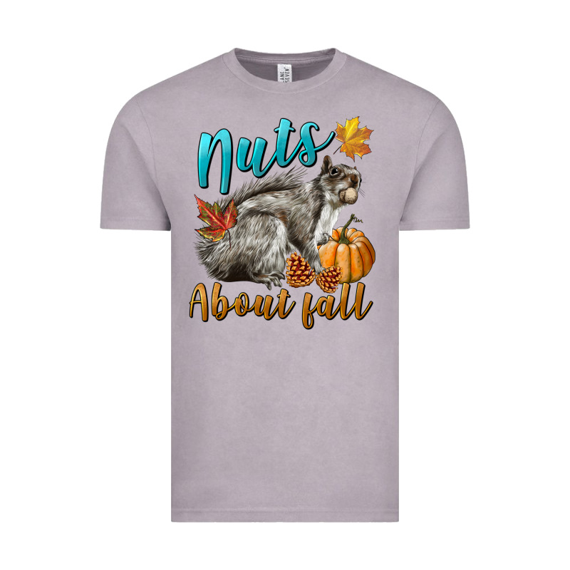 Nuts About Fall Squirrel Vintage Tee by LillyAllenDesigns | Teevron