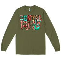 Army Green dental fuel coffee cup Long Sleeve Tee - Jasminsmagicworld