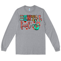 Heather Grey dental fuel coffee cup Long Sleeve Tee - Jasminsmagicworld