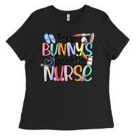 Black every bunny's favorite nurse Ladies Tee - MaliasSmallBusiness