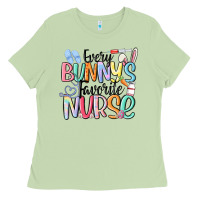 Matcha every bunny's favorite nurse Ladies Tee - MaliasSmallBusiness