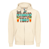 Sandshell sweet summer time cocktail Zipper Hoodie - CowCowDesign
