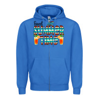 True Royal sweet summer time cocktail Zipper Hoodie - CowCowDesign