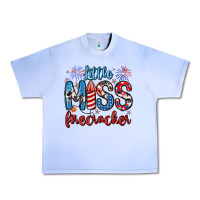 Grape Ice little miss firecracker 4th of july Urban Heavy Tee - Artiststas