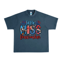 Midnight Navy little miss firecracker 4th of july Urban Heavy Tee - Artiststas