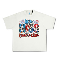 Pistachio little miss firecracker 4th of july Urban Heavy Tee - Artiststas