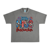 Tornado little miss firecracker 4th of july Urban Heavy Tee - Artiststas