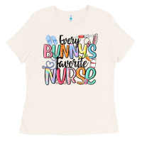 Bone every bunny's favorite nurse Ladies Tee - MaliasSmallBusiness