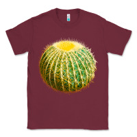 Burgundy Golden Barrel Cactus Classic Tee - LillyAllenDesigns