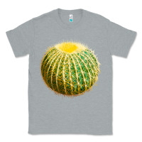 Heather Grey Golden Barrel Cactus Classic Tee - LillyAllenDesigns