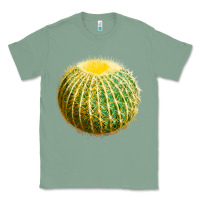 Sage Golden Barrel Cactus Classic Tee - LillyAllenDesigns