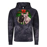 Cloud Black christmas pig Vintage Hoodie - LillyAllenDesigns