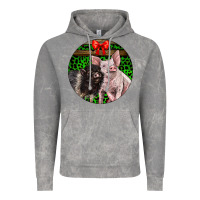 Cloud Rock christmas pig Vintage Hoodie - LillyAllenDesigns