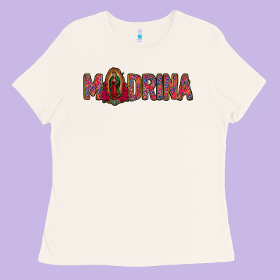 Madrina Lady Of Guadalupe Ladies Tee Designed By Jasminsmagicworld