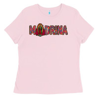 Bubblegum Pink madrina lady of guadalupe Ladies Tee - Jasminsmagicworld