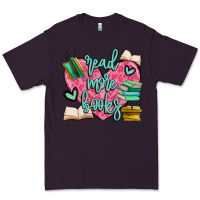 Plum read more books Premium Tee - MaliasSmallBusiness